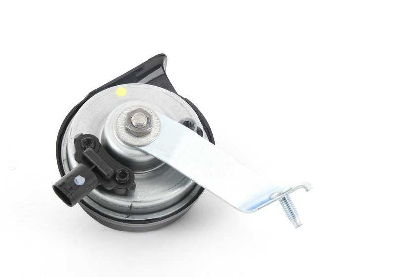 Claxon grave (bocina) OEM 61333403279 para BMW E83. Repuesto original BMW.