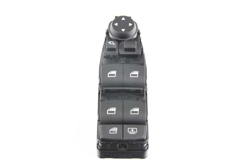 Interruttore elettrico elettrico eseguito OEM 61319362112 per BMW F30, F80. BMW originale.