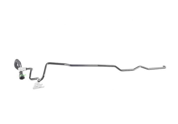 Tubería de retorno del radiador de aceite OEM 17227572714 para BMW E90, E91, E92, E84. Original BMW.