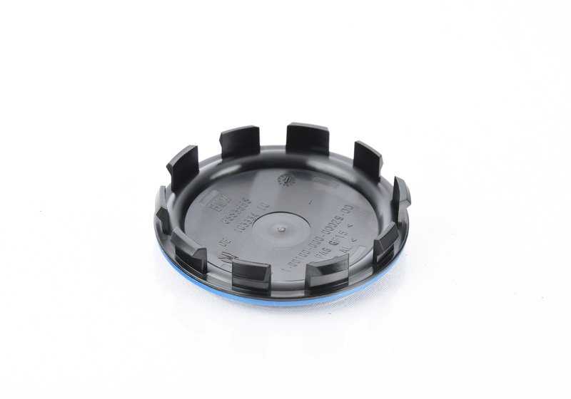 Tapacubo con anillo azul OEM 36136883558 para BMW F30 y X5 F15. Compatible con llantas originales BMW. Original BMW.