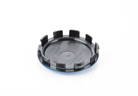Tapacubo con anillo azul OEM 36136883558 para BMW F30 y X5 F15. Compatible con llantas originales BMW. Original BMW.