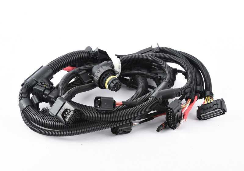 Module de transmission du faisceau de câble de moteur pour BMW F25 (OEM 12517593347). BMW d'origine