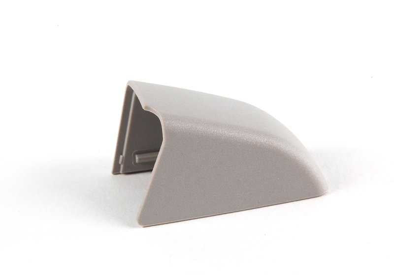 Caperuza izquierda HELLGRAU OEM 51168244449 para BMW Serie 3 E46 (316i AL11, AL12, AL21, AL22, AL51, AN71, AN72, AN62, AX31, AX32, AX41). Original BMW.