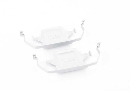Pinza sujeción diseño con logo BMW para frenos traseros OEM 34112359857 para BMW F30, F31, F34, F32, F33, F36. Original BMW.