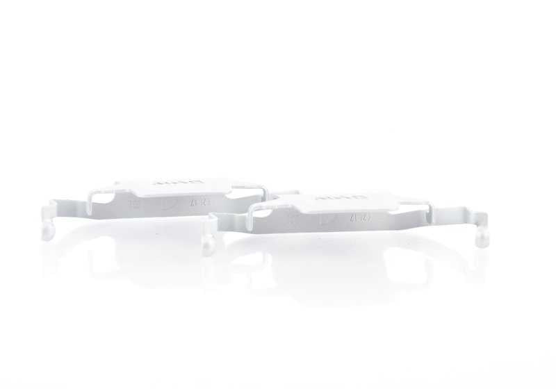 Pinza sujeción diseño con logo BMW para frenos traseros OEM 34112359857 para BMW F30, F31, F34, F32, F33, F36. Original BMW.