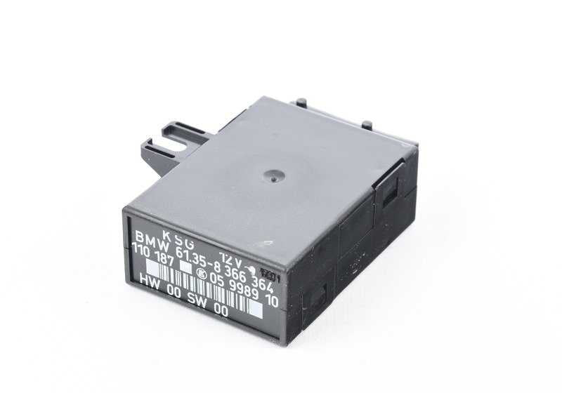 Módulo de control OEM 61358366364 para reposacabezas traseros BMW E38. Original BMW.