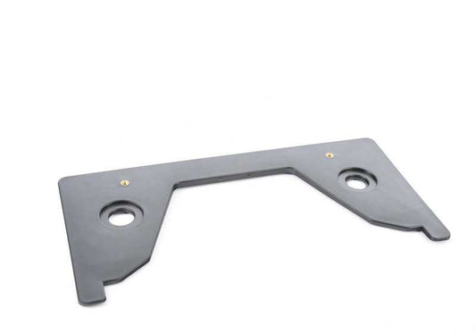 Soporte de matrícula OEM 51187000548 para BMW X5 (E53, E70) y MINI (R50, R52, R53). Pieza original BMW y MINI.