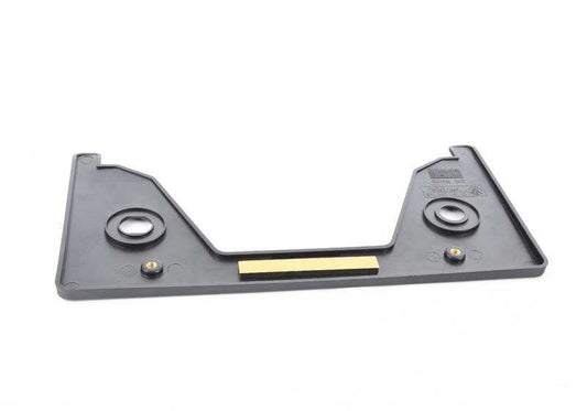 Soporte de matrícula OEM 51187000548 para BMW X5 (E53, E70) y MINI (R50, R52, R53). Pieza original BMW y MINI.