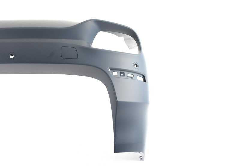Parachoques trasero imprimado con sensores OEM 51128058060 para BMW X5 F15 {sDrive25d, xDrive25d, sDrive35i} (2013-2018). Original BMW.