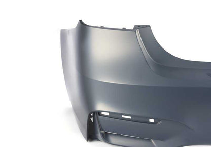 Paragolpes trasero imprimado OEM 51128055991 para BMW F80. Original BMW.