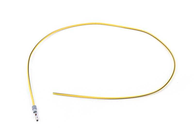 Conector hembra MLK 1.2 con cable OEM 12520143439 para BMW E81, E82, E87, E88, F20, F21, F22, E46, E90, E91, E92, E93, F30, F31, F32, F33, F34, E84, E83, F25, E85, E86, E89. Original BMW.