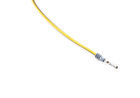 Conector hembra MLK 1.2 con cable OEM 12520143439 para BMW E81, E82, E87, E88, F20, F21, F22, E46, E90, E91, E92, E93, F30, F31, F32, F33, F34, E84, E83, F25, E85, E86, E89. Original BMW.