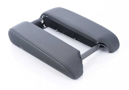 Apoyabrazos central OEM 51168213881 con función teléfono para BMW Serie 5 E39. Color negro. Original BMW.