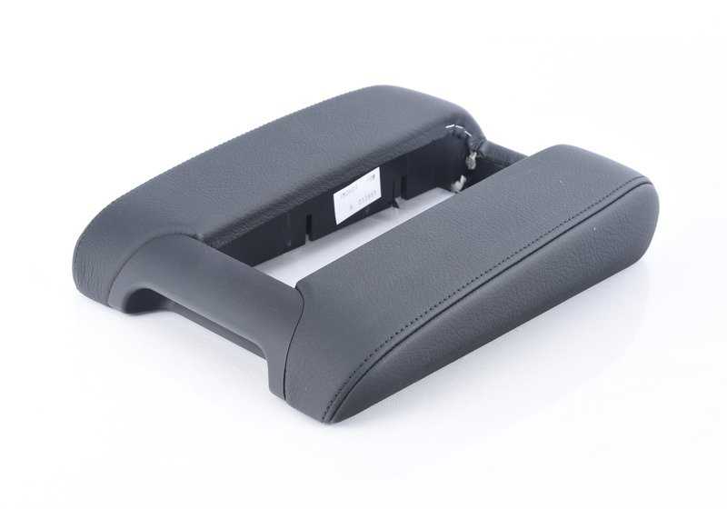 Apoyabrazos central OEM 51168213881 con función teléfono para BMW Serie 5 E39. Color negro. Original BMW.