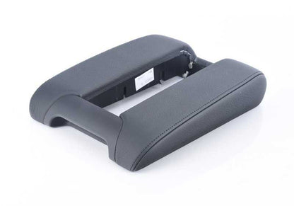 Apoyabrazos central OEM 51168213881 con función teléfono para BMW Serie 5 E39. Color negro. Original BMW.