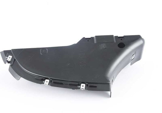 Cubierta inferior trasera izquierda OEM 51757258047 para BMW F30, F31, F80. Original BMW.