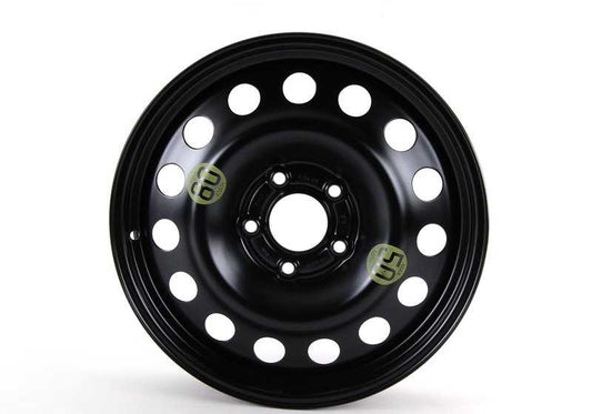 Rueda de repuesto de emergencia (Notrad) de acero OEM 36116758778 para BMW E60, E61, E83. Apta como rueda temporal. Original BMW y MINI.