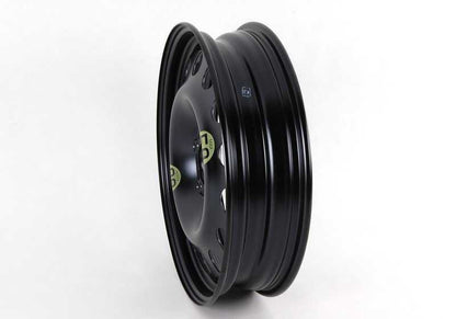 Rueda de repuesto de emergencia (Notrad) de acero OEM 36116758778 para BMW E60, E61, E83. Apta como rueda temporal. Original BMW y MINI.