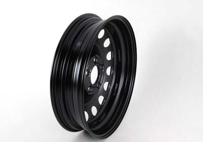 Rueda de repuesto de emergencia (Notrad) de acero OEM 36116758778 para BMW E60, E61, E83. Apta como rueda temporal. Original BMW y MINI.