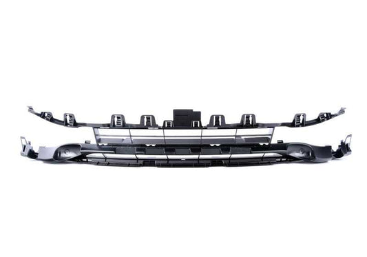 Rejilla central entrada de aire OEM 51117294657 para BMW F32, F33, F36. Recambio original BMW.