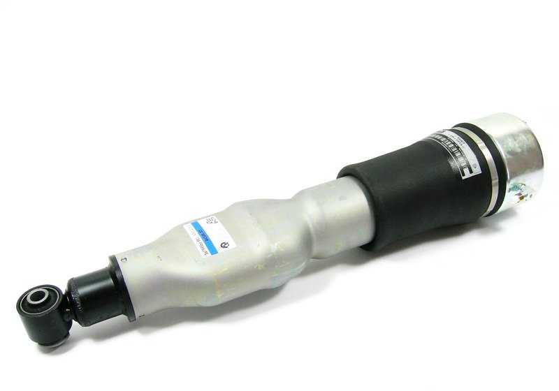 Amortiguador trasero con suspensión neumática OEM 37121093919 para BMW E39 520d, 520i {todos los modelos compatibles}. Original BMW.