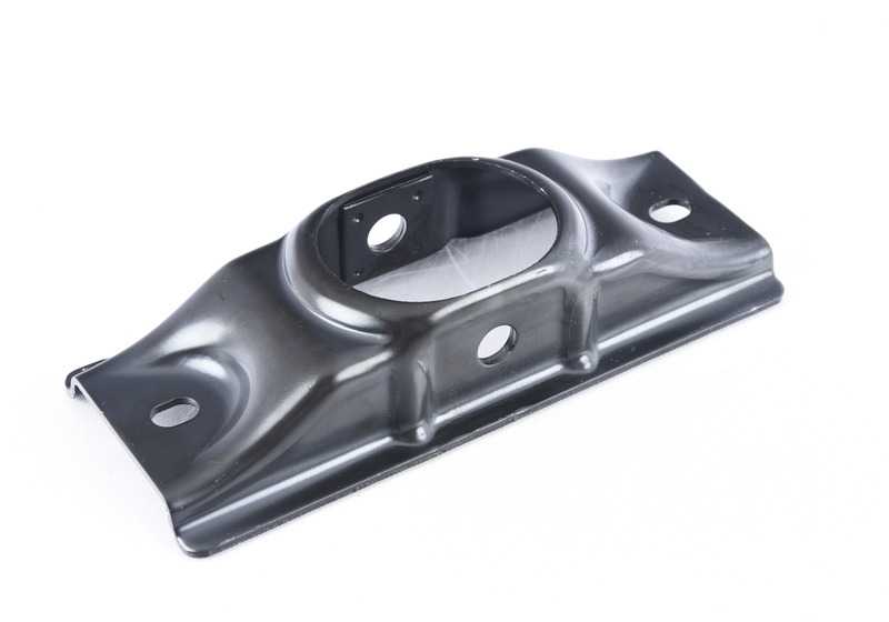 Soporte amortiguador de parachoques OEM 51111882739 para BMW E30, E28. Pieza original BMW. Ideal para reparar o reemplazar el soporte del parachoques delantero o trasero.