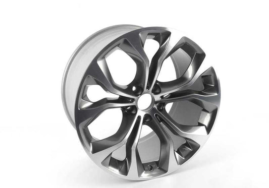 Llantas de aleación diseño Y-Speiche 451 OEM 36116853960 para BMW X5 F15 y X6 F16. Acabado bicolor ferricgrey brillante. Original BMW.