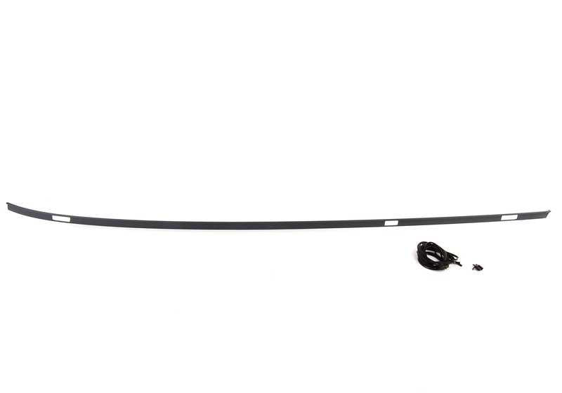 Moldura de techo derecha imprimada OEM 51133413250 para BMW X3 E83, E83N. Pieza original BMW.