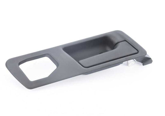 Manilla interior de puerta derecha OEM 51211944370 para BMW E34 {518g, 518i} con cambio manual o automático. Compatible con modelos fabricados entre 1989 y 1996. Pieza original BMW.