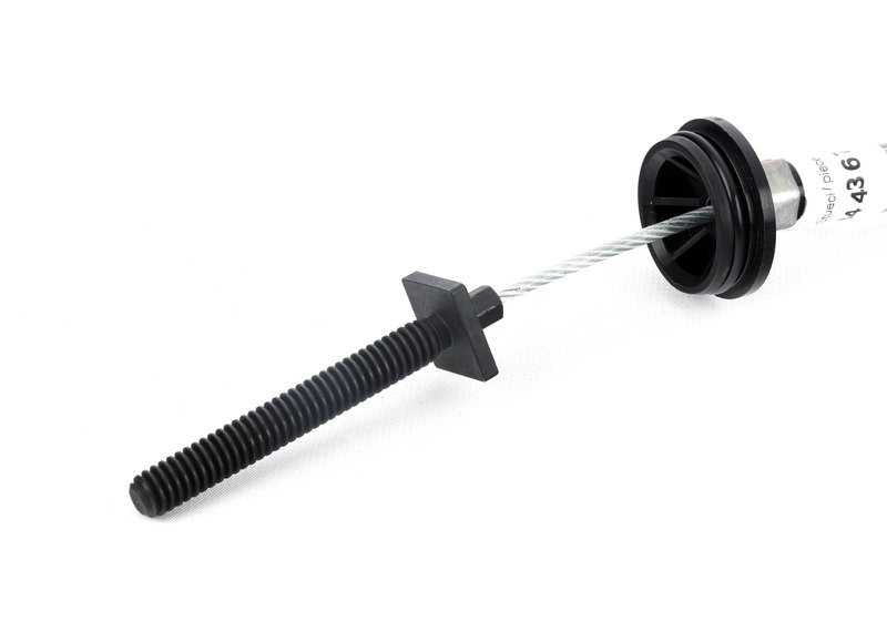 Cable Bowden freno de mano izquierdo para BMW X5 E70, E70N, X6 E71, E72 (OEM 34436772103). Original BMW