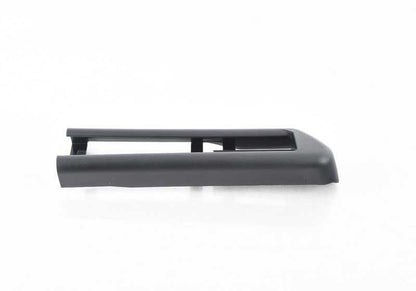 Cubierta embellecedora del carril del asiento trasero izquierdo OEM 52109175071 para BMW F07, F10, F11, F01, F02, F04. Original BMW.