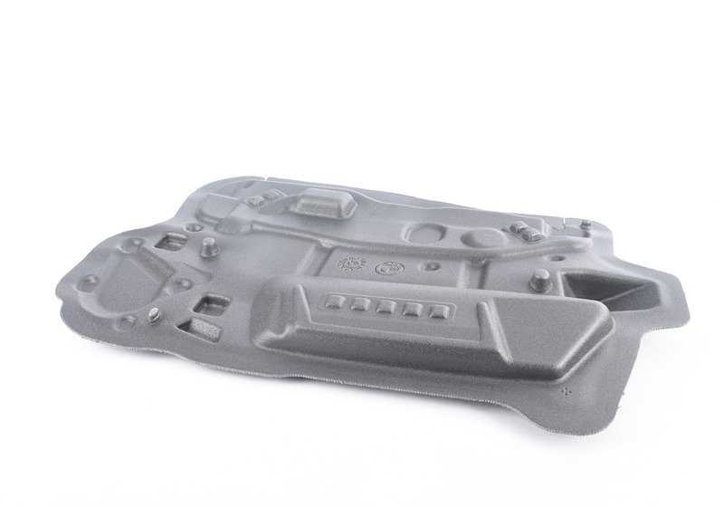 Aislante acústico puerta delantera derecha OEM 51487366706 para BMW F10, F11, F18. Original BMW.