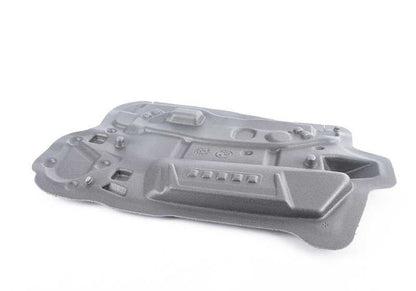 Aislante acústico puerta delantera derecha OEM 51487366706 para BMW F10, F11, F18. Original BMW.