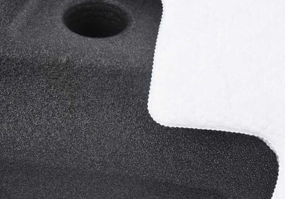 Aislante acústico puerta delantera derecha OEM 51487366706 para BMW F10, F11, F18. Original BMW.