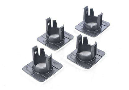 Soporte delantero para sensor de aparcamiento PDC OEM 51117213857 para BMW E90. Compatible con todos los modelos: 316d, 316i (PR31, PR32, PR51, PR52, PF11, PF12, PF21, PF31, PF32, PF42). Original BMW.
