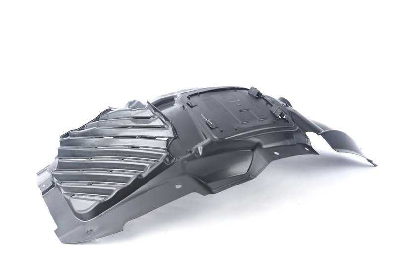 **Cubre-pase de rueda delantero izquierdo OEM 51717260731 para BMW F32, F33, F36. Original BMW.**