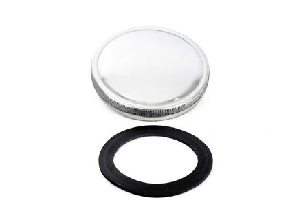 Aluminum Slotted Fuel Cap for BMW F30, F80, E46 (OEM 51250035314). Original BMW