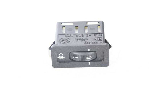 Regulierungsschalter der Scheinwerfer für die BMW 3 E36 -Serie (OEM 61318360882). Original BMW.