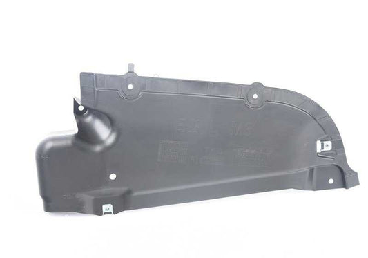 Cubierta inferior trasera izquierda OEM 51758040537 para BMW E92, E92N, E93, E93N. Original BMW.