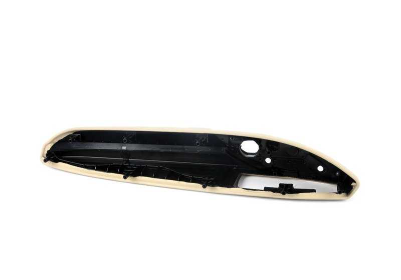 Apoyabrazos delantero izquierdo OEM 51417279297 para BMW F30, F31. Original BMW.