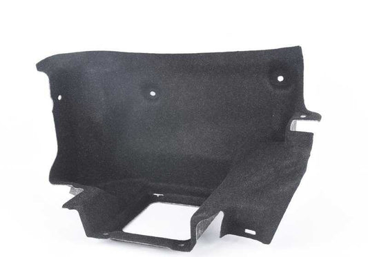 Revestimiento lateral izquierdo maletero OEM 51477284153 para BMW F33 y F83. Pieza original BMW.