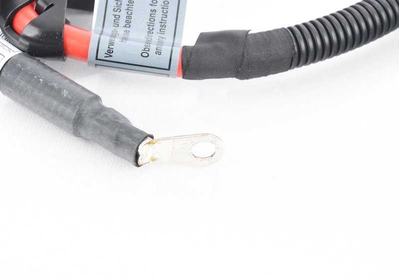 Cable de batería positivo para BMW E93, E93N (OEM 61129160101). Original BMW.