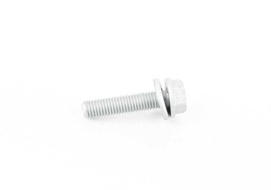Tornillo hexagonal con brida M10x45 OEM 51716966566 para BMW G20, G21, G22, G23, G26, G30, G31, G60, G61, G68, G90, G99, G32, E65, E66, G11, G12, G70, G14, G15, G16, G01, G08, F97, G02, F98, E89, G29. Original BMW.
