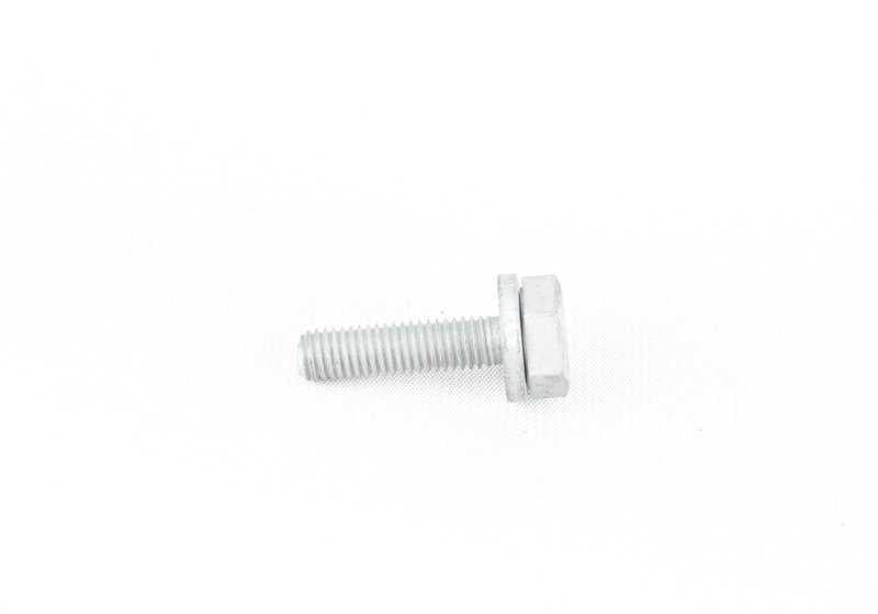 Tornillo hexagonal con brida OEM 31307855400 para BMW F80, F82, F83, F87. Pieza original BMW. Ideal para fijaciones de suspensión delantera y componentes relacionados.