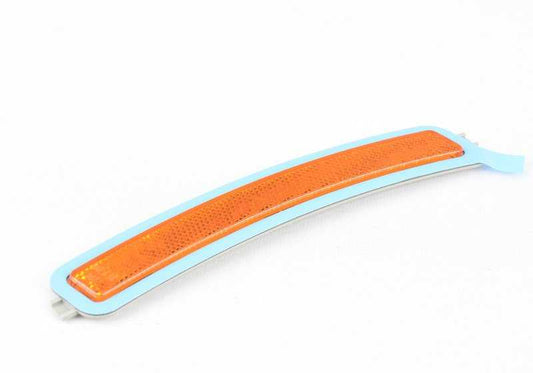 LEFT Front side reflector OEM 63147349127 for BMW F90, G30. Original BMW.