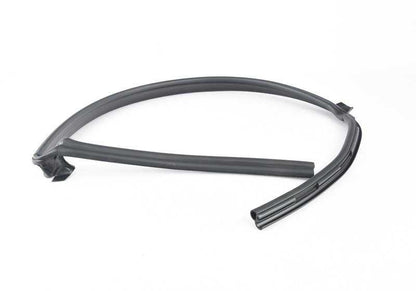 Junta de goma OEM 51767329384 para BMW X1 F48 (modelos: sDrive16d, 18i, 20i, xDrive20d, xDrive25i). Sello delantero capó. Original BMW.
