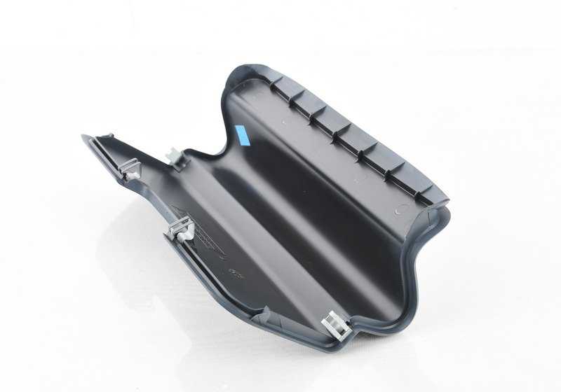 Tapa embellecedora trasera imprimada OEM 51128221586 para BMW E39. Pieza original BMW.