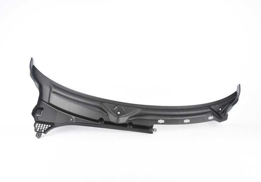 Cubierta plástica parabrisas OEM 51717301013 para MINI F55, F56, F57. Protección original para la base del parabrisas. Original MINI.