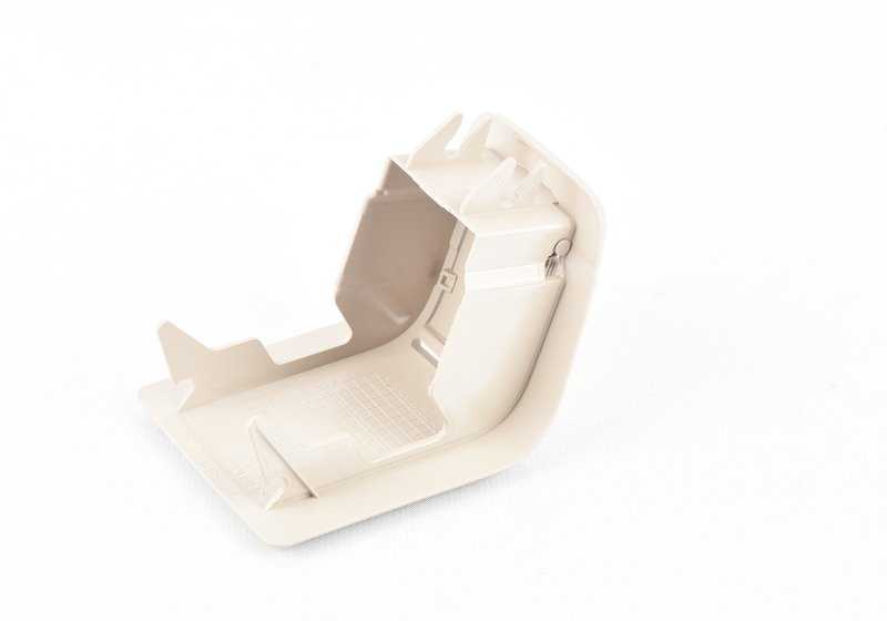 Tapa embellecedora ISOFIX OEM 52207337344 para BMW F33, F83. Original BMW.