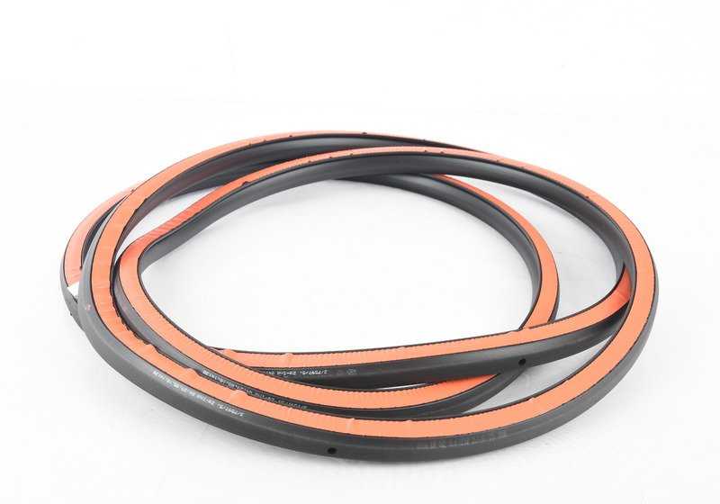 Junta puerta trasera para BMW E38 (OEM 51229068997). Original BMW.